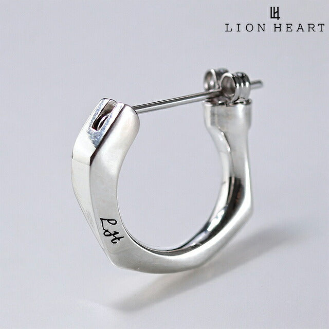ライオンハート ピアス メンズ ブランド フォーギフト スターリングシルバー スタッド 片耳用 01EA0961SD シルバー アクセサリー 01EA0961SD