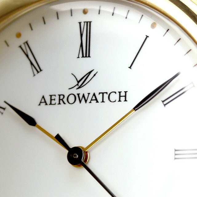 アエロウォッチ クオーツ 懐中時計 AEROWATCH 04821-JA01 ホワイト 白 スイス製 記念品 プレゼント ギフト 04821-JA01