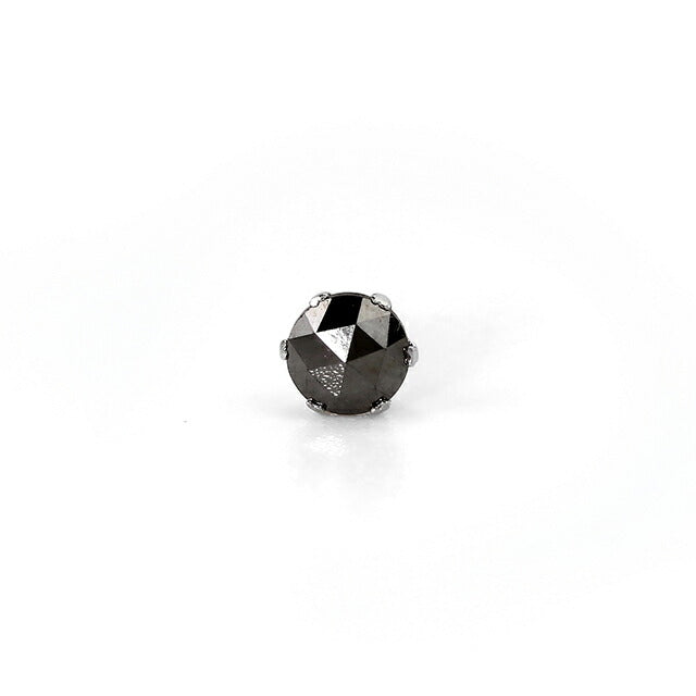 ライオンハート ピアス メンズ レディース ブランド プラチナ900 スタッド ブラックダイヤモンド 片耳用 04E12PS/M アクセサリー 04E12PS-M