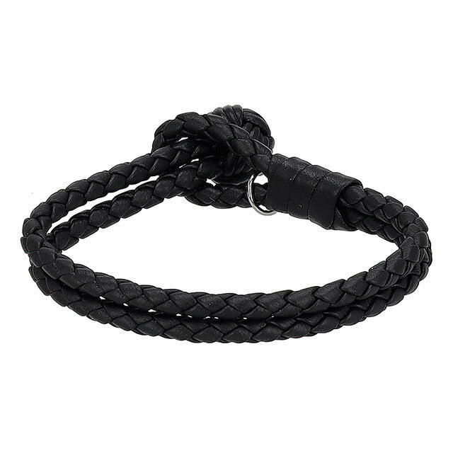 ボッテガ・ヴェネタ ブレスレット メンズ レディース ブランド BOTTEGA VENETA 113546-V3UN1 ブラック 113546-V3UN1-1189