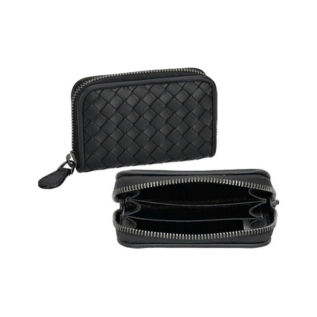 ボッテガ・ヴェネタ コインケース メンズ レディース ブランド BOTTEGA VENETA イントレチャート レザー 114075 V3UN1 1275 114075-V3UN1-1275