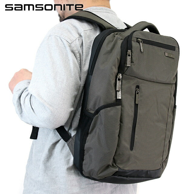 サムソナイト リュック Samsonite TECTONIC ビジネスカバン リュック バックパック リュックサック スクールバッグ 117356-1398 Green Black 117356-1398