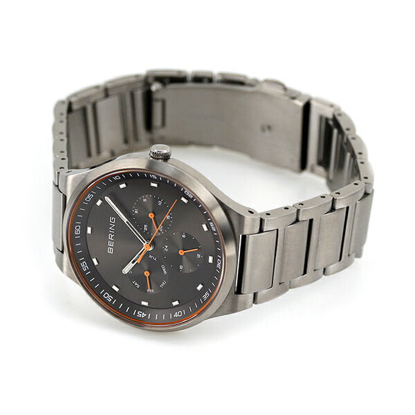 ベーリング 時計 メンズ クラシックコレクション 40mm マルチファンクション 腕時計 ブランド 11740-009 グレー 11740-009