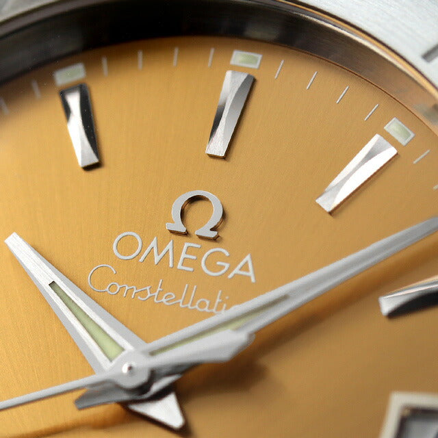 オメガ コンステレーション 37mm 自動巻き 機械式 腕時計 ブランド メンズ OMEGA 123.10.38.21.10.001 アナログ ブラウン スイス製 123-10-38-21-10-001