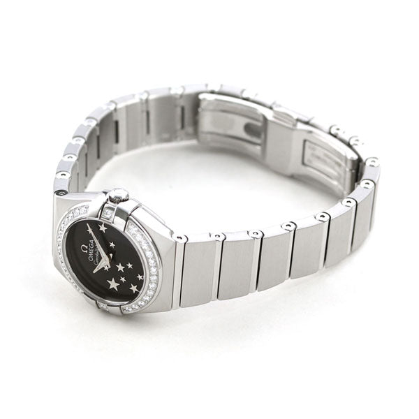 オメガ コンステレーション 24mm ダイヤモンド スイス製 123.15.24.60.01.001 OMEGA レディース 腕時計 ブランド ブラック 時計 123-15-24-60-01-001