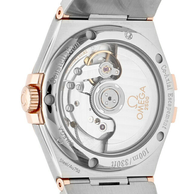 オメガ コンステレーション 35mm 自動巻き 腕時計 ブランド メンズ ダイヤモンド OMEGA 123.25.35.20.52.001 アナログ シルバー 123-25-35-20-52-001