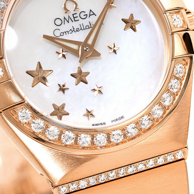 オメガ コンステレーション クオーツ 24mm 18KRG レディース 腕時計 ブランド 123.55.24.60.05.004 OMEGA 新品 123-55-24-60-05-004