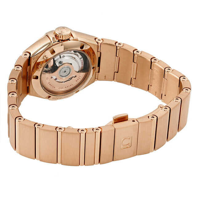 オメガ コンステレーション 27mm 自動巻き 腕時計 ブランド レディース ダイヤモンド OMEGA 123.55.27.20.55.005 アナログ ホワイト 123-55-27-20-55-005