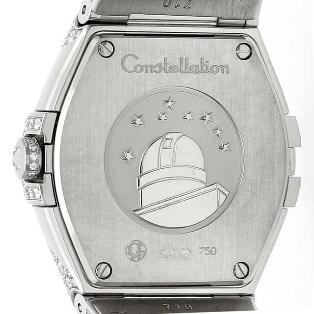 オメガ コンステレーション 28mm クォーツ 電池式 腕時計 ブランド レディース OMEGA 123.55.27.60.55.012 アナログ ホワイトゴールド 白 スイス製 123-55-27-60-55-012