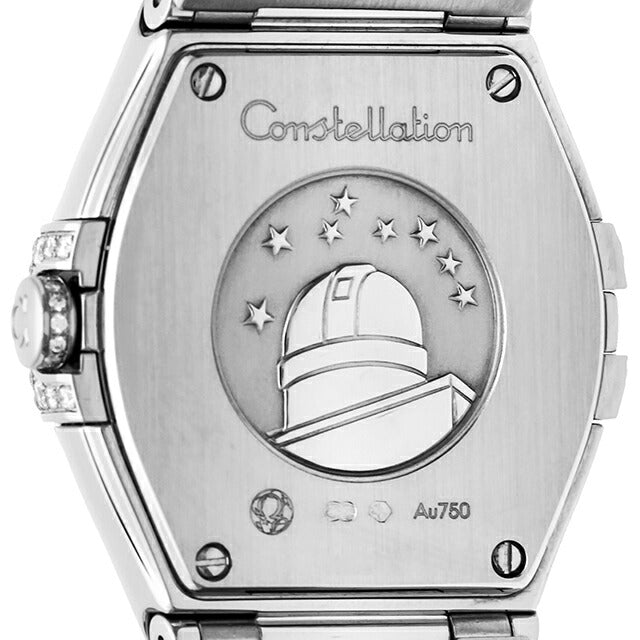 オメガ コンステレーション 27mm クオーツ 腕時計 ブランド レディース ダイヤモンド OMEGA 123.55.27.60.55.014 アナログ ホワイト 123-55-27-60-55-014