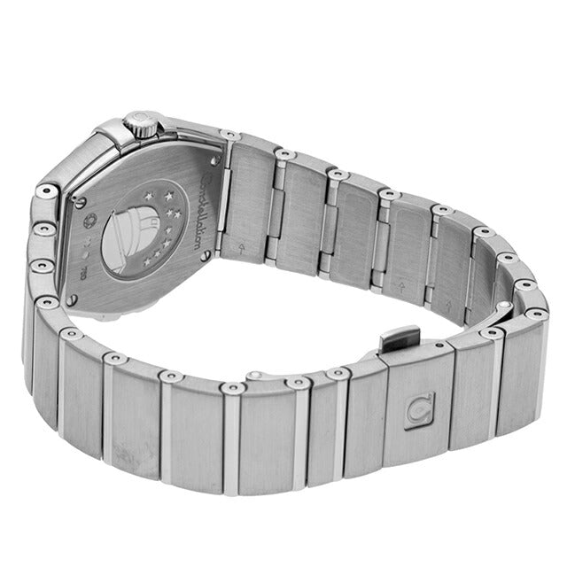 オメガ コンステレーション 27mm クオーツ 腕時計 ブランド レディース ダイヤモンド OMEGA 123.55.27.60.99.001 アナログ ホワイト 123-55-27-60-99-001