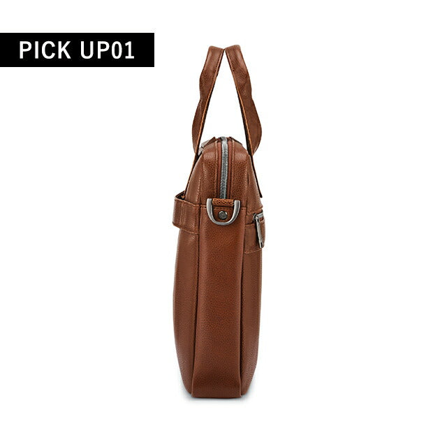 サムソナイト ビジネスバッグ メンズ ブランド SAM CLASSIC LEATHER Slim Brief ビジネスカバン レザー 126038-1221 COGNAC バッグ 126038-1221