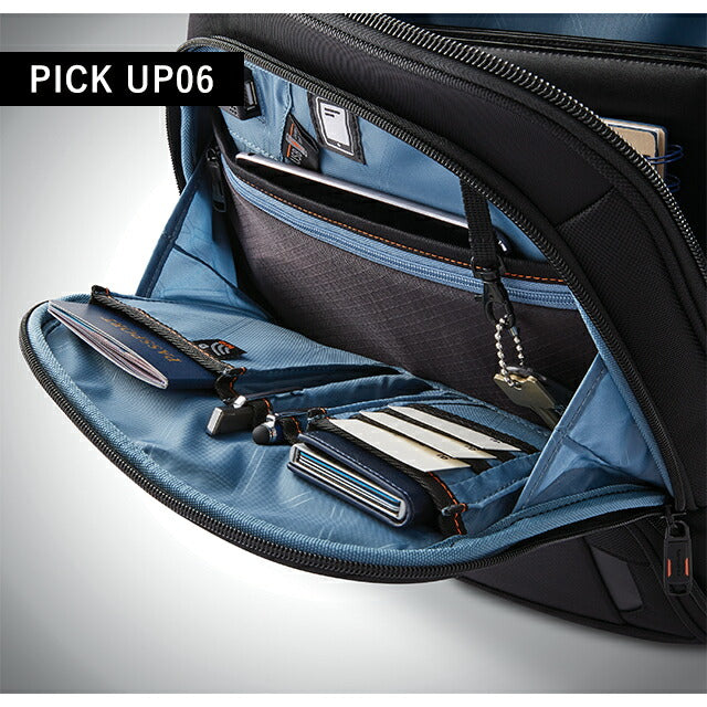 サムソナイト リュック メンズ ブランド PRO Slim Backpack ビジネスカバン リュック バックパック レザー 126358-1041 ブラック バッグ 126358-1041