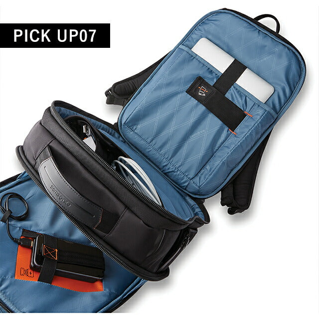 サムソナイト リュック メンズ ブランド PRO Slim Backpack ビジネスカバン リュック バックパック レザー 126358-1041 ブラック バッグ 126358-1041