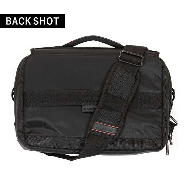 サムソナイト ビジネスバッグ メンズ ブランド PRO 13 Slim Messenger ビジネスカバン パソコンバッグ レザー 126360-1041 ブラック バッグ 126360-1041