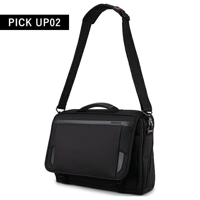 サムソナイト ビジネスバッグ メンズ ブランド PRO 15.6 Slim Messenger ビジネスカバン パソコンバッグ 126361-1041 ブラック バッグ 126361-1041