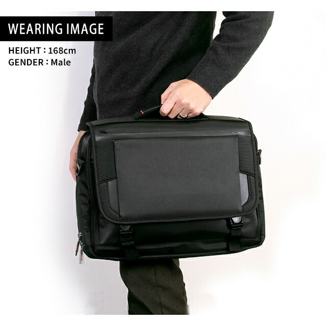 サムソナイト ビジネスバッグ メンズ ブランド PRO 15.6 Slim Messenger ビジネスカバン パソコンバッグ 126361-1041 ブラック バッグ 126361-1041