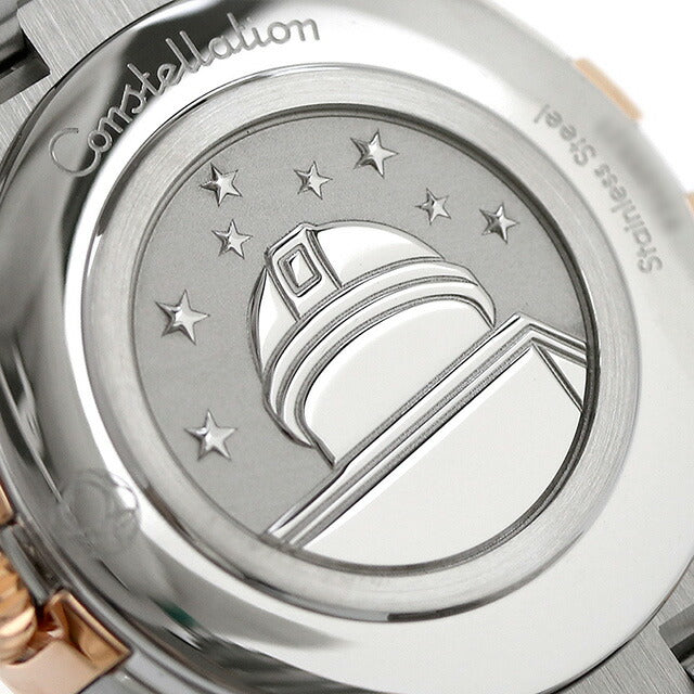 オメガ コンステレーション 25mm クォーツ 電池式 腕時計 ブランド レディース ダイヤモンド OMEGA 131.20.25.60.52.001 アナログ シルバー ローズゴールド 131-20-25-60-52-001