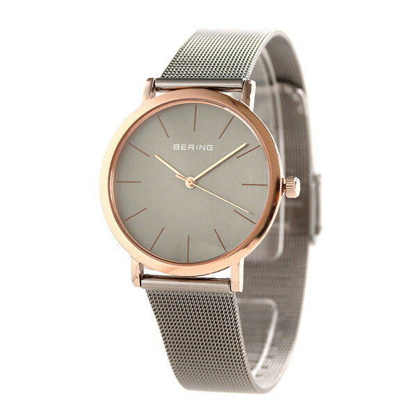 訳ありアウトレット ベーリング 時計 クラシック 36mm クオーツ レディース 13436-369 腕時計 ブランド グレーシルバー 時計 13436-369