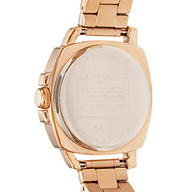 コーチ BOYFRIEND クオーツ 腕時計 ブランド レディース COACH 14000087 アナログ ピンクゴールド 14000087