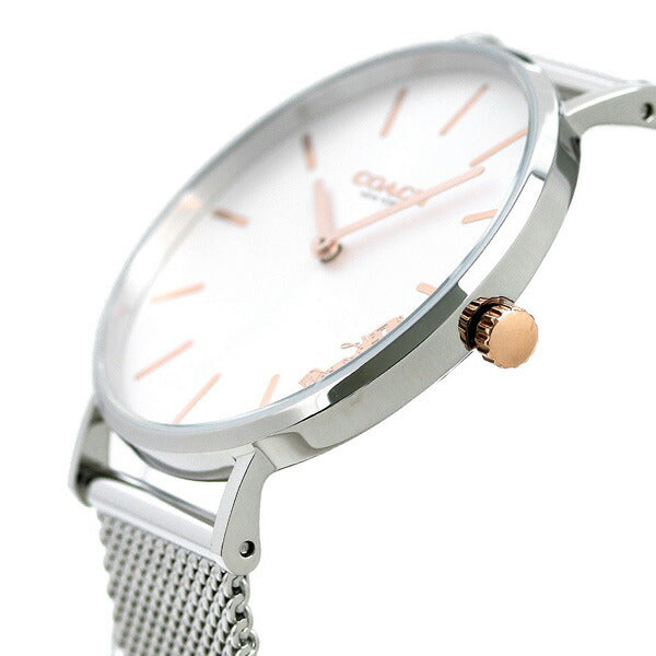 コーチ 時計 レディース 36mm メッシュベルト 14503124 ペリー シルバー 腕時計 ブランド 14503124