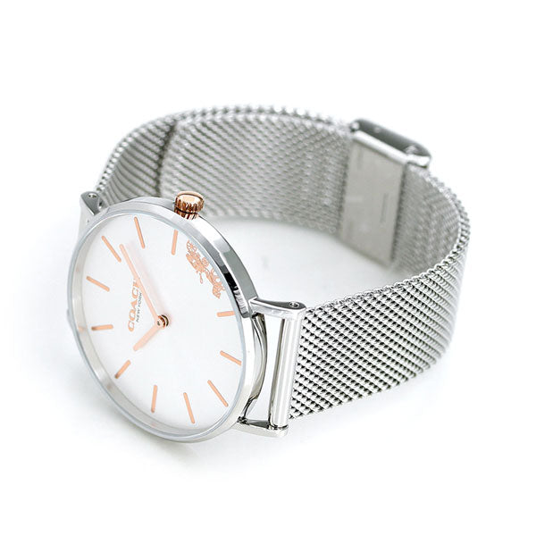 コーチ 時計 レディース 36mm メッシュベルト 14503124 ペリー シルバー 腕時計 ブランド 14503124