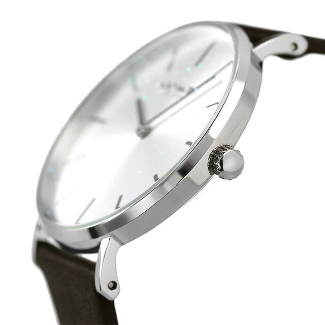 コーチ ペリー 36mm クオーツ レディース 腕時計 ブランド 14503324 シルバー ブラック 14503324