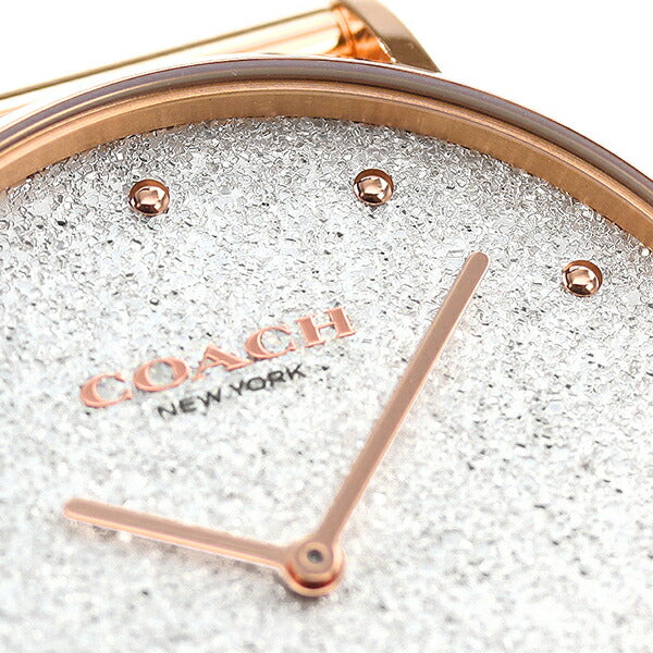 コーチ 時計 ペリー 36mm クオーツ レディース 腕時計 ブランド 14503631 シルバー ピンクゴールド 14503631