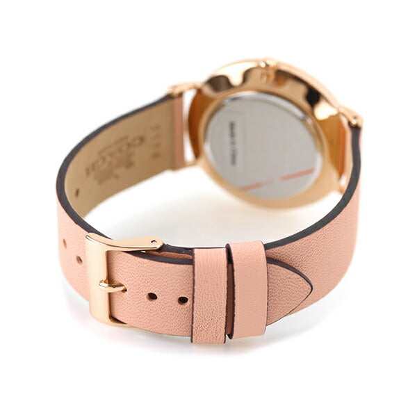 コーチ 腕時計 ブランド レディース ペリー 36mm 花 クオーツ 14503770 ホワイト ピンク 14503770