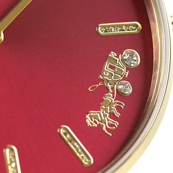 コーチ 腕時計 ブランド レディース ペリー 36mm クオーツ 14503852 レッド 14503852