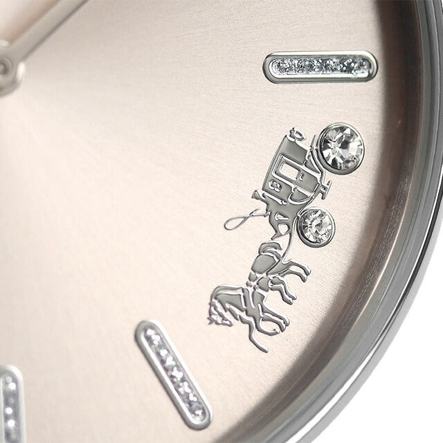 コーチ ペリー 36mm クオーツ レディース 腕時計 ブランド 14503853 シャンパンゴールド 14503853