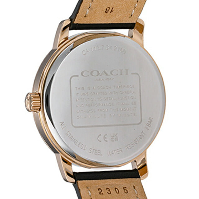 コーチ GRAND クオーツ 腕時計 ブランド レディース COACH 14503972 アナログ グリーン ブラック 黒 14503972