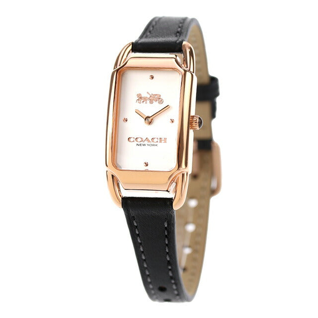 コーチ CADIE クオーツ 腕時計 ブランド レディース COACH 14504039 アナログ ホワイト ブラック 黒 14504039