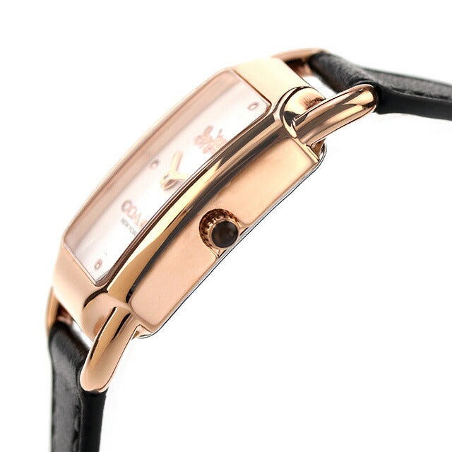 コーチ CADIE クオーツ 腕時計 ブランド レディース COACH 14504039 アナログ ホワイト ブラック 黒 14504039