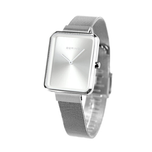 ベーリング 時計 レディース スマート スクエアコレクション 28mm 腕時計 ブランド 14528-000 シルバー 14528-000