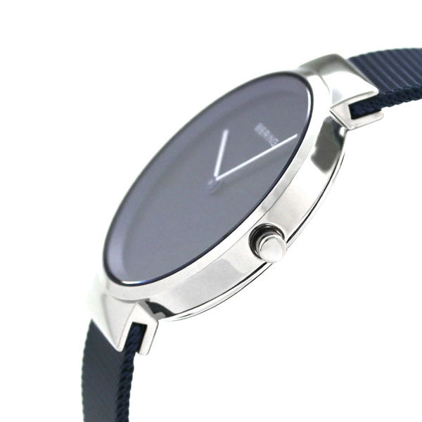 ベーリング 時計 カービング メッシュ 31mm レディース 14531-307 腕時計 ブランド ネイビー 14531-307