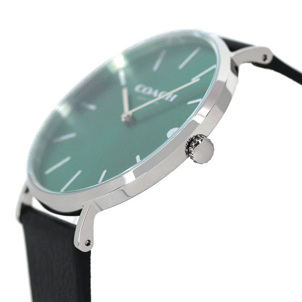 コーチ 時計 チャールズ 41mm メンズ 腕時計 14602436 COACH グリーン ブラック 14602436