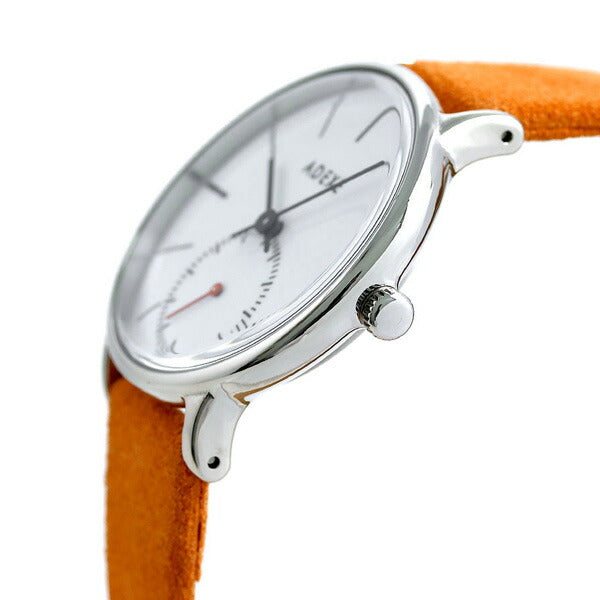 アデクス スイートコレクション 33mm スモールセコンド 1870B-07-JP18MAR 腕時計 ブランド プチ オレンジ メンズ 1870B-07-JP18MAR