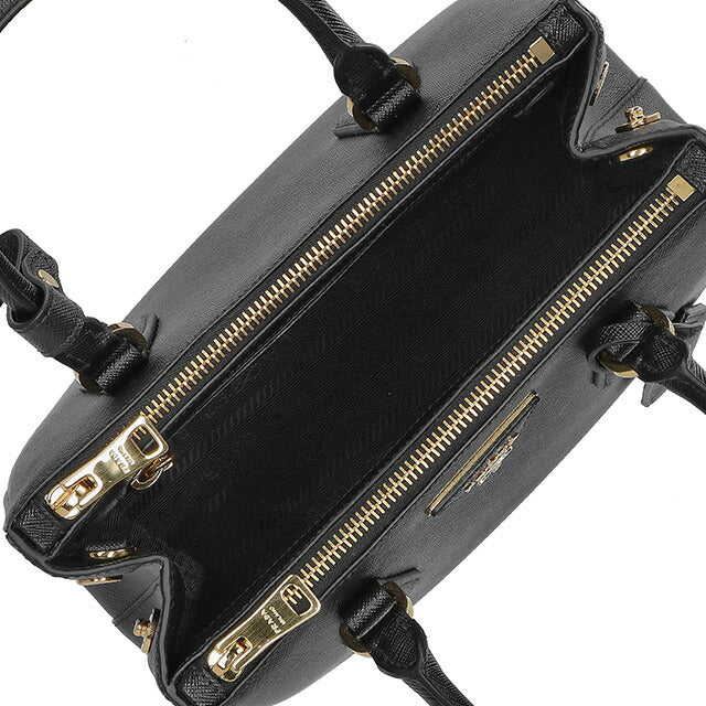 プラダ ハンドバッグ レディース ブランド PRADA レザー 1BA896 ブラック 1BA896S-LUEOO-NER