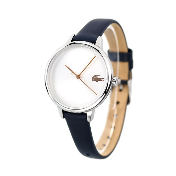 ラコステ 時計 34mm クオーツ レディース 腕時計 ブランド 2001100 シルバー ネイビー 2001100