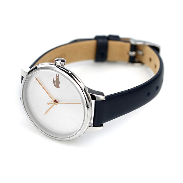 ラコステ 時計 34mm クオーツ レディース 腕時計 ブランド 2001100 シルバー ネイビー 2001100