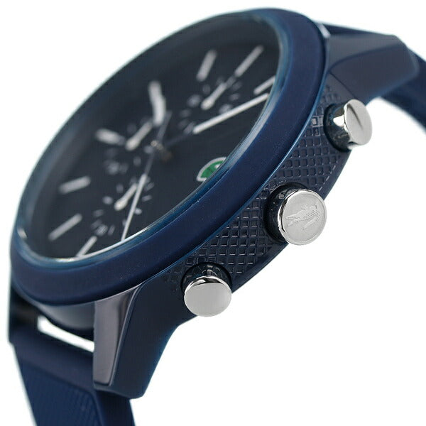 ラコステ 時計 44mm クオーツ メンズ 腕時計 ブランド 2010970 ブルー 2010970