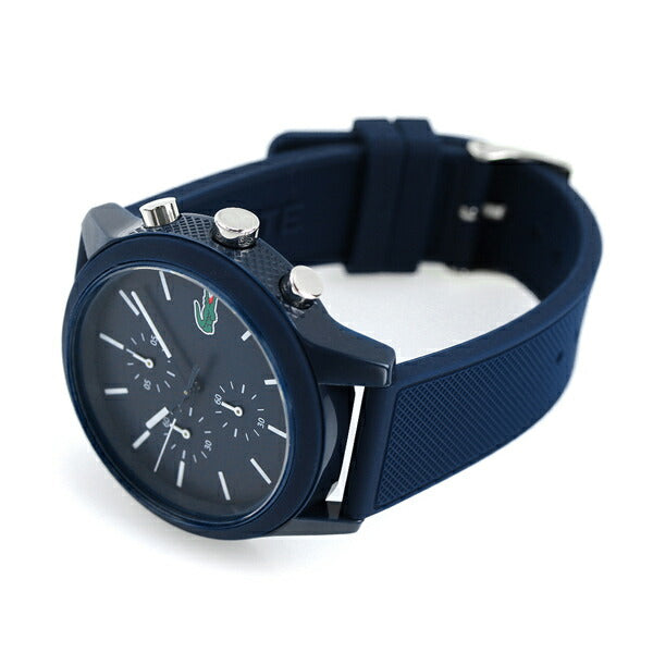 ラコステ 時計 44mm クオーツ メンズ 腕時計 ブランド 2010970 ブルー 2010970