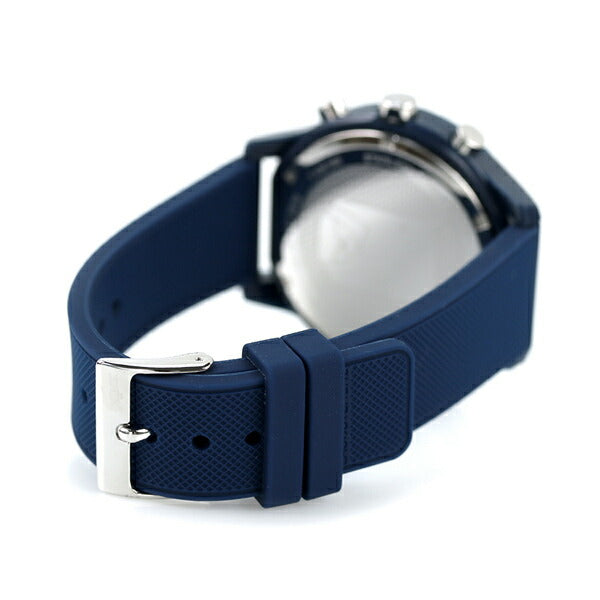 ラコステ 時計 44mm クオーツ メンズ 腕時計 ブランド 2010970 ブルー 2010970
