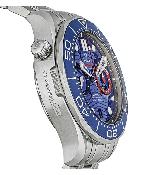 オメガ シーマスター ダイバー 44mm 自動巻き 腕時計 ブランド メンズ クロノグラフ 替えベルト OMEGA 210.30.44.51.03.002 210-30-44-51-03-002