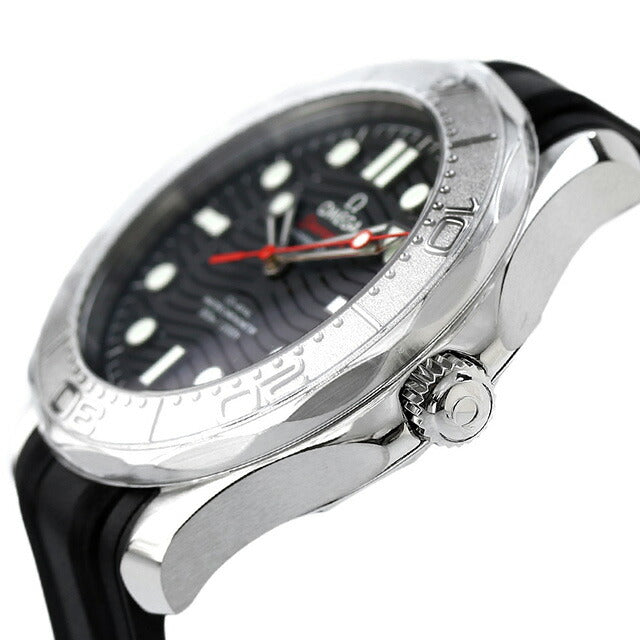 オメガ シーマスター ダイバー 300M 42mm 自動巻き 腕時計 ブランド メンズ OMEGA 210.32.42.20.01.002 アナログ ブラック 黒 スイス製 210-32-42-20-01-002