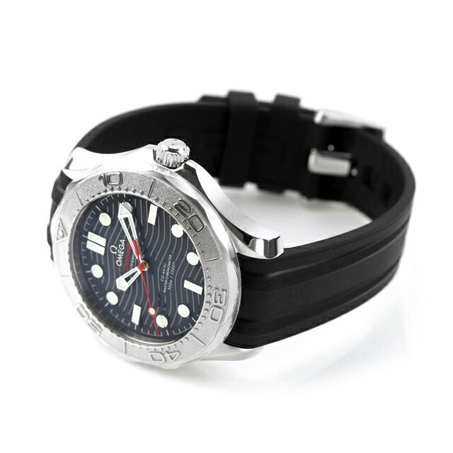 オメガ シーマスター ダイバー 300M 42mm 自動巻き 腕時計 ブランド メンズ OMEGA 210.32.42.20.01.002 アナログ ブラック 黒 スイス製 210-32-42-20-01-002