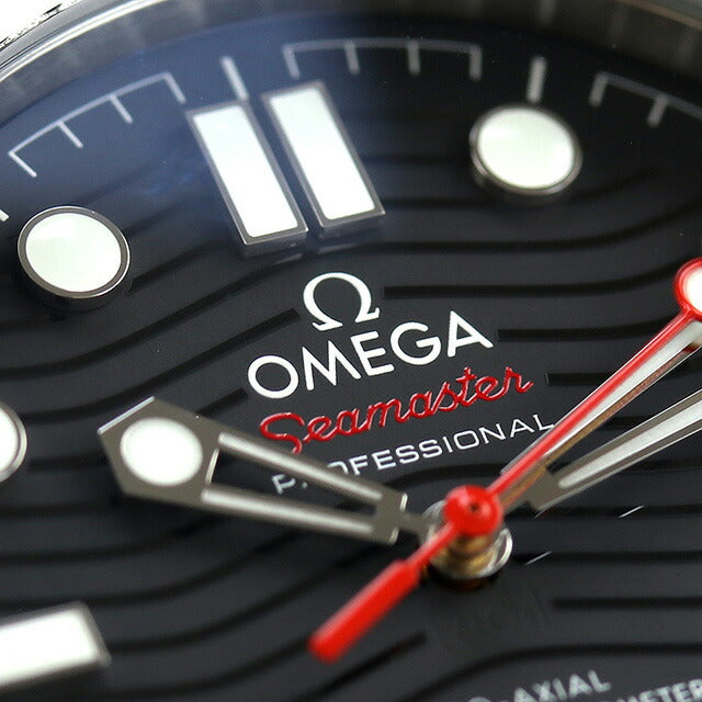 オメガ シーマスター ダイバー 300M 42mm 自動巻き 腕時計 ブランド メンズ OMEGA 210.32.42.20.01.002 アナログ ブラック 黒 スイス製 210-32-42-20-01-002