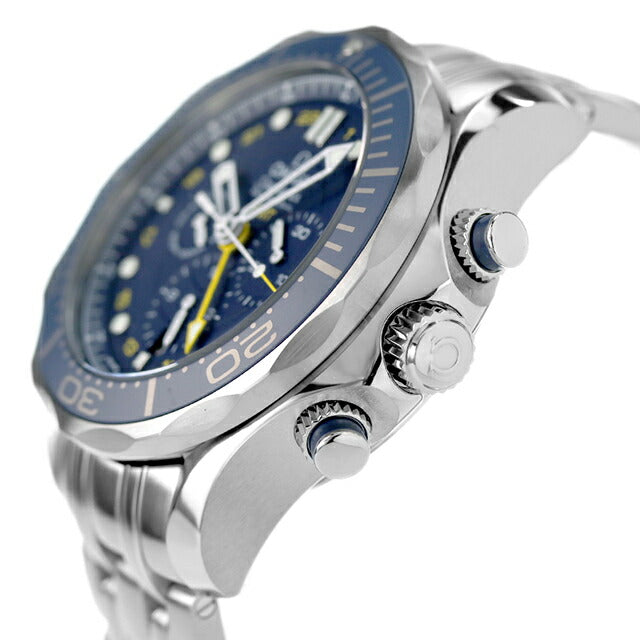 オメガ シーマスター コーアクシャル クロノメーター GMT クロノグラフ 44mm 自動巻き 機械式 腕時計 ブランド メンズ OMEGA 212.30.44.52.03.001 212-30-44-52-03-001