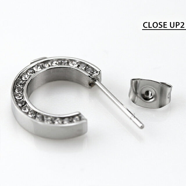 ポリス ピアス メンズ ブランド ステンレススチール スタッド 片耳用 26398ESS01 シルバー アクセサリー 26398ESS01